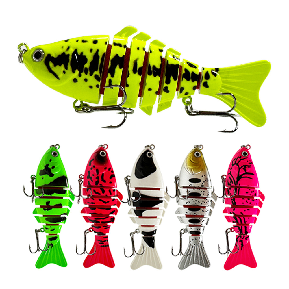 Fishing Lure Jerkbait - 1pc 멀티 세그먼트 하드 루어 10cm
