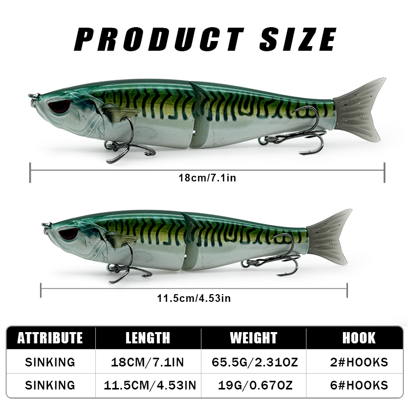 루항(LUHANGT) 낚시용 발람(발라마) 루어, 11 - Fishing Lure Jerkbait 리뷰 및 가격