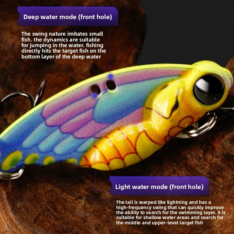 VIB 진동 스푼 베이트 배스 낚시 미끼 나비형 금속  - Fishing Lure Spoon 리뷰 및 가격